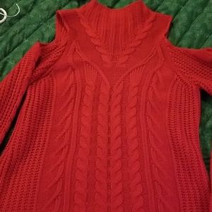 Nicole Miller red holiday sweater